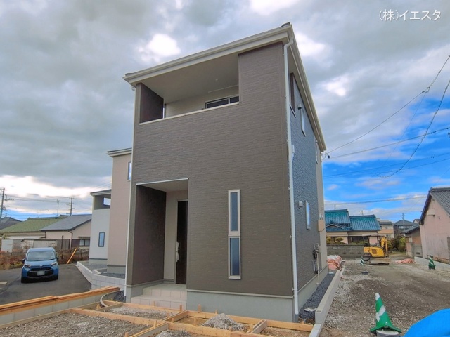 愛知県尾張旭市東印場町二反田の新築戸建て外構写真 2026年3月25日撮影