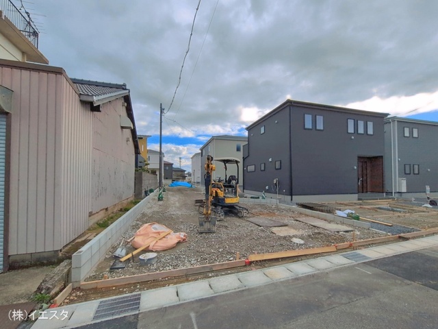 愛知県尾張旭市東印場町二反田の新築戸建て外構写真 2026年3月25日撮影