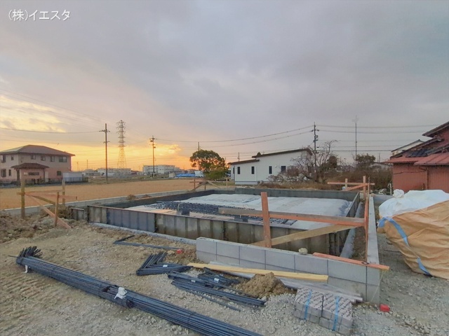 愛知県尾張旭市東印場町二反田の新築戸建て基礎写真 2026年1月4日撮影