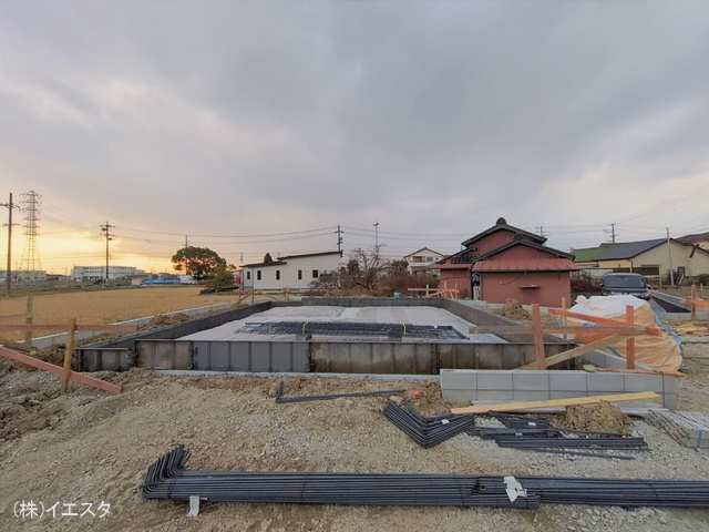 愛知県尾張旭市東印場町二反田の新築戸建て基礎写真 2026年1月4日撮影
