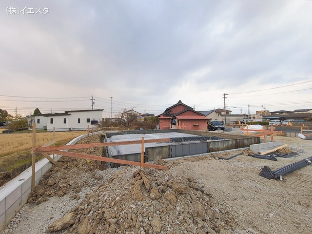 愛知県尾張旭市東印場町二反田の新築戸建て基礎写真 2026年1月4日撮影