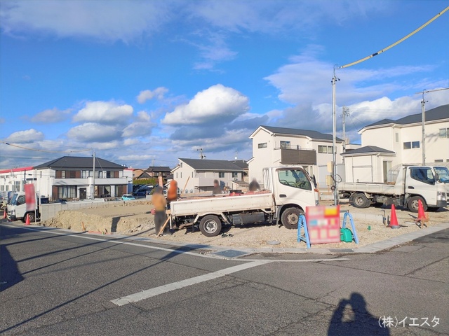 愛知県瀬戸市西寺山町の新築戸建て更地・土地写真 2026年1月22日撮影