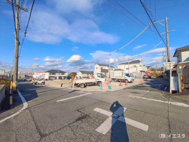 愛知県瀬戸市西寺山町の新築戸建て更地・土地写真 2026年1月22日撮影