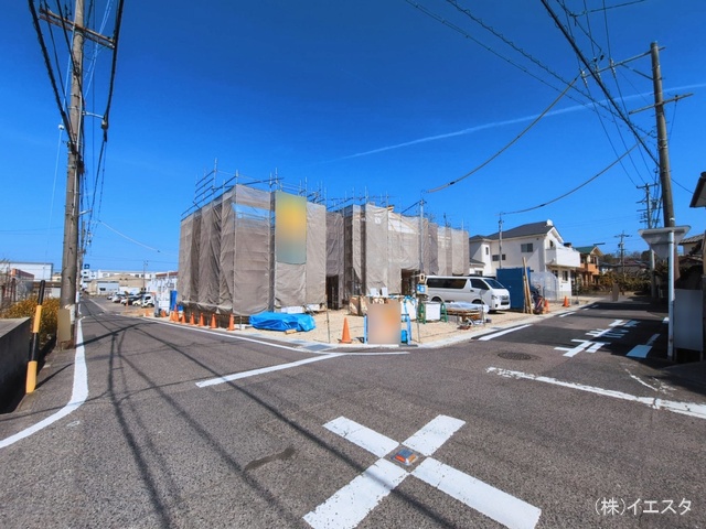 愛知県瀬戸市西寺山町の新築戸建て上棟写真 2026年3月8日撮影