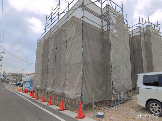 愛知県瀬戸市西寺山町の新築戸建てシート写真 2026年3月24日撮影