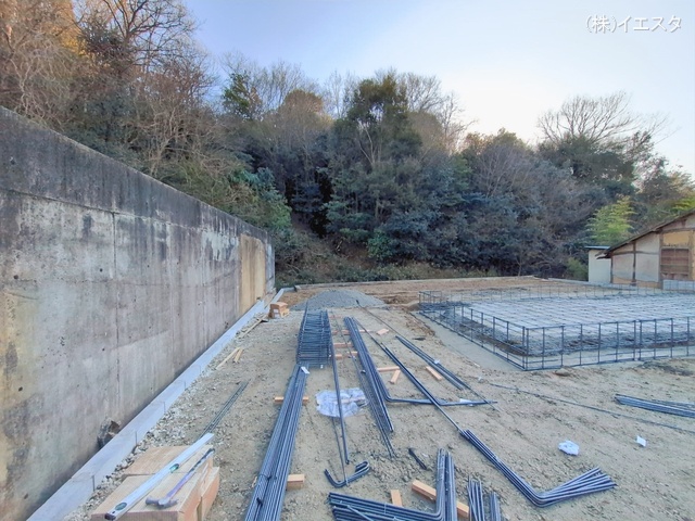 愛知県瀬戸市東拝戸町の新築戸建て基礎写真 2026年1月6日撮影