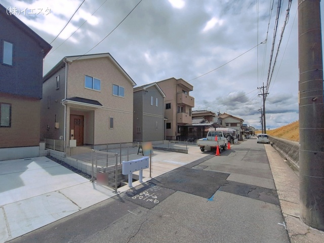 愛知県名古屋市守山区川北町の新築戸建て完成写真 2026年3月25日撮影