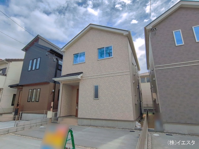 愛知県名古屋市守山区川北町の新築戸建て完成写真 2026年3月25日撮影