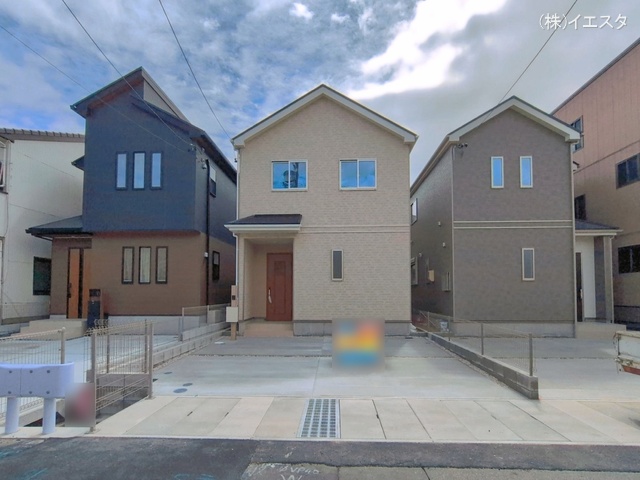 愛知県名古屋市守山区川北町の新築戸建て完成写真 2026年3月25日撮影