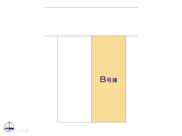 愛知県名古屋市守山区川北町の新築戸建て全体区画図 ※図面と異なる場合は現況を優先