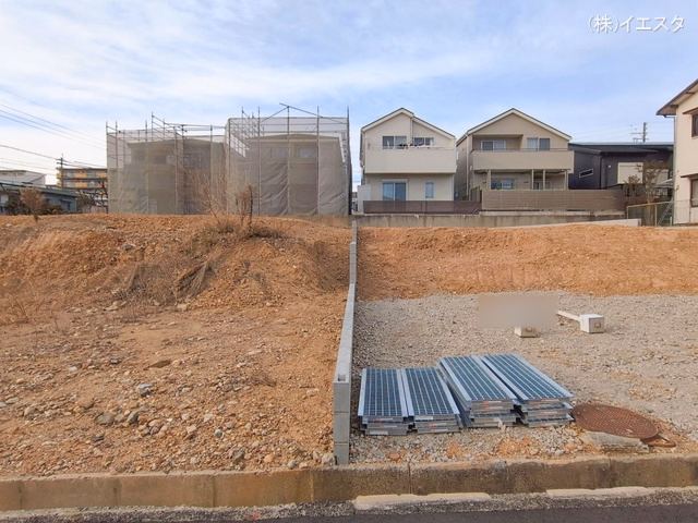 愛知県春日井市高森台7丁目の新築戸建て更地・土地写真 2026年1月19日撮影