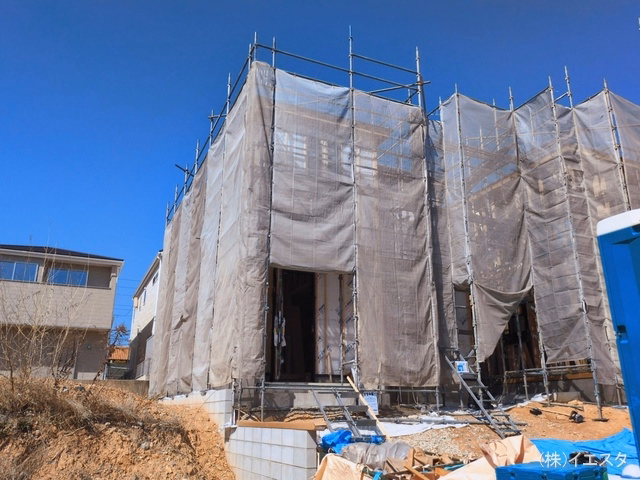 愛知県春日井市高森台7丁目の新築戸建てシート写真 2026年3月4日撮影