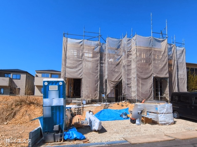 愛知県春日井市高森台7丁目の新築戸建てシート写真 2026年3月4日撮影