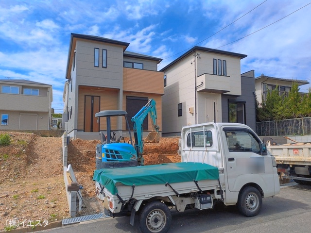 愛知県春日井市高森台7丁目の新築戸建て外構写真 2026年4月26日撮影