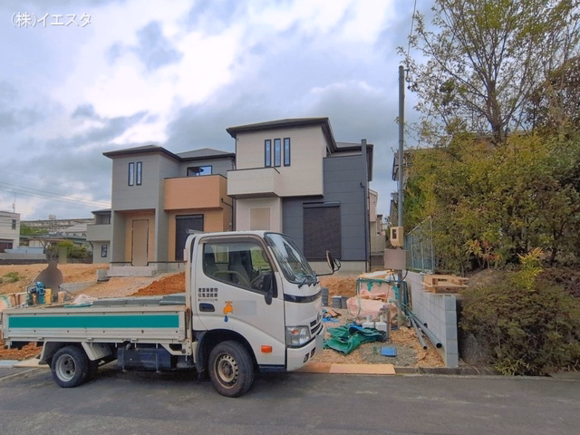 愛知県春日井市高森台7丁目の新築戸建て外構写真 2026年4月8日撮影