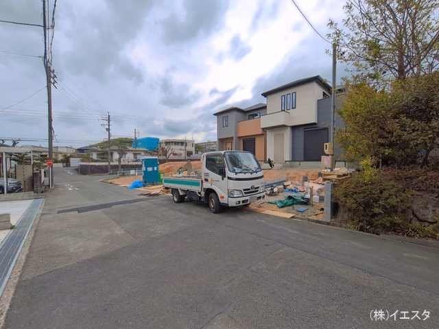 愛知県春日井市高森台7丁目の新築戸建て外構写真 2026年4月8日撮影