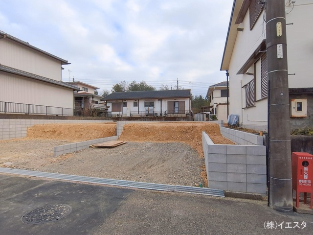 愛知県春日井市高森台5丁目の新築戸建て更地・土地写真 2026年1月21日撮影