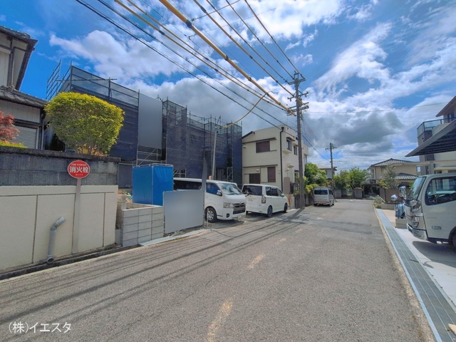 愛知県春日井市高森台5丁目の新築戸建てシート写真 2026年4月26日撮影