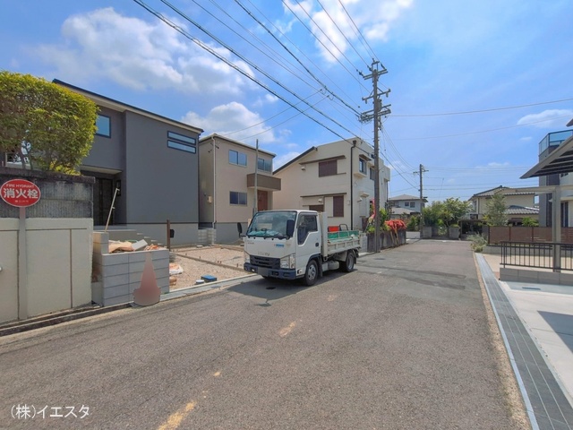 愛知県春日井市高森台5丁目の新築戸建て外構写真 2026年5月24日撮影