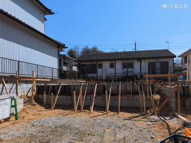 愛知県春日井市高森台5丁目の新築戸建て基礎写真 2026年3月4日撮影
