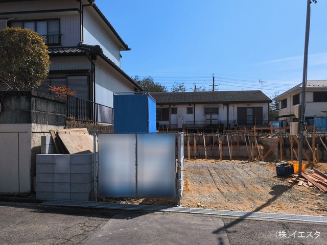 愛知県春日井市高森台5丁目の新築戸建て基礎写真 2026年3月4日撮影