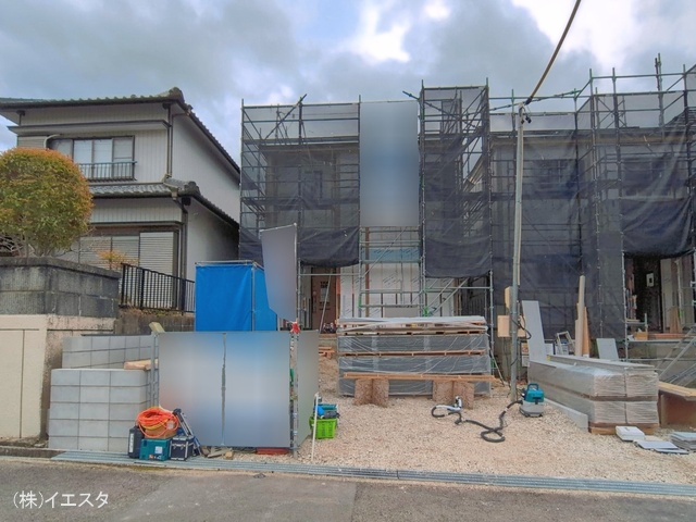 愛知県春日井市高森台5丁目の新築戸建てシート写真 2026年4月8日撮影