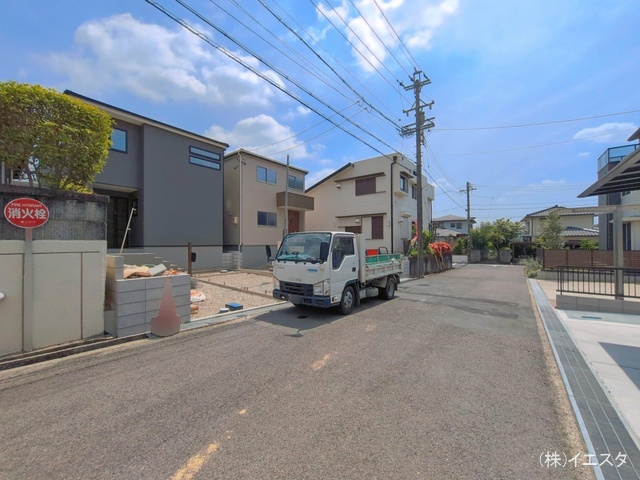 愛知県春日井市高森台5丁目の新築戸建て外構写真 2026年5月24日撮影