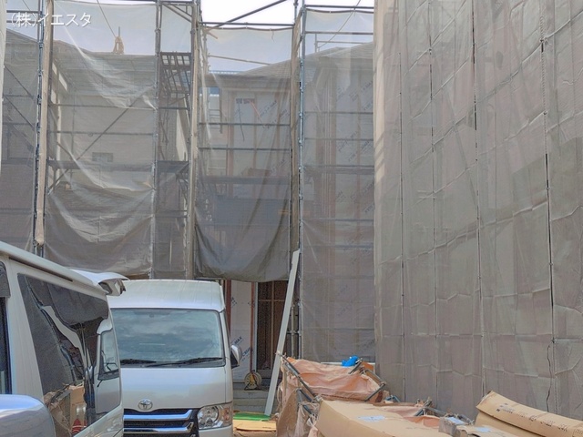 愛知県春日井市八事町1丁目の新築戸建てシート写真 2026年4月5日撮影