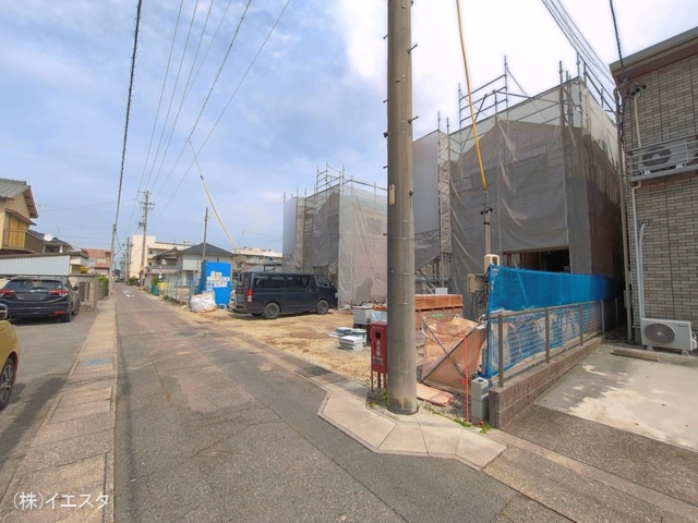 愛知県春日井市八事町1丁目の新築戸建てシート写真 2026年4月5日撮影