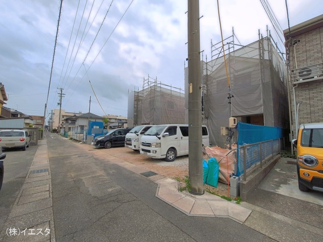 愛知県春日井市八事町1丁目の新築戸建てシート写真 2026年4月14日撮影