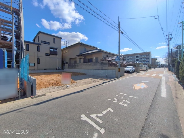 愛知県名古屋市守山区小幡1丁目の新築戸建て更地・土地写真 2026年2月8日撮影