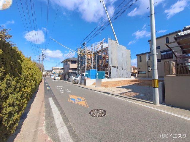 愛知県名古屋市守山区小幡1丁目の新築戸建て更地・土地写真 2026年2月8日撮影