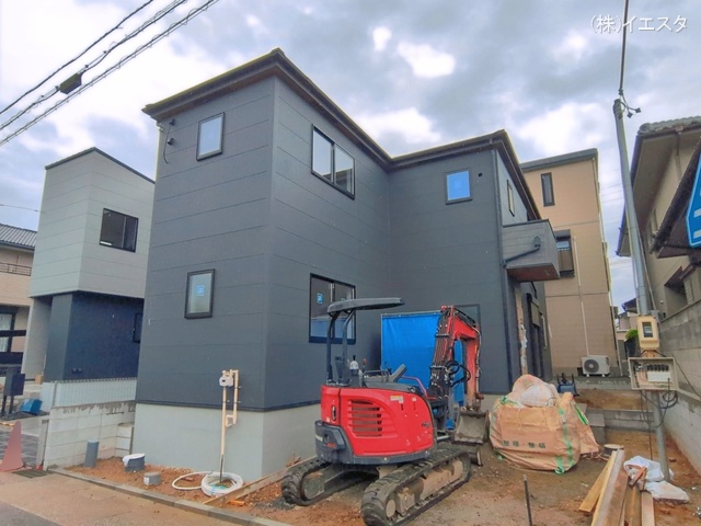 愛知県名古屋市守山区小幡1丁目の新築戸建て外構写真 2026年4月22日撮影