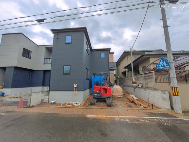 愛知県名古屋市守山区小幡1丁目の新築戸建て外構写真 2026年4月22日撮影