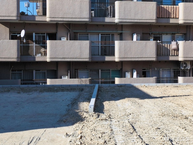 愛知県名古屋市名東区猪子石2丁目の新築戸建て更地・土地写真 2026年3月11日撮影