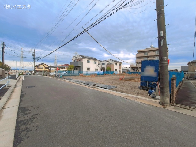 愛知県名古屋市名東区猪子石2丁目の新築戸建て更地・土地写真 2026年3月31日撮影