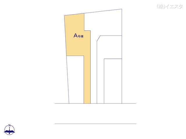 愛知県名古屋市名東区猪子石2丁目の新築戸建て全体区画図 ※図面と異なる場合は現況を優先