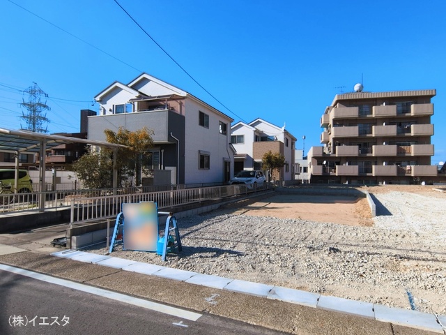 愛知県名古屋市名東区猪子石２丁目の新築戸建て更地・土地写真 2026年3月11日撮影