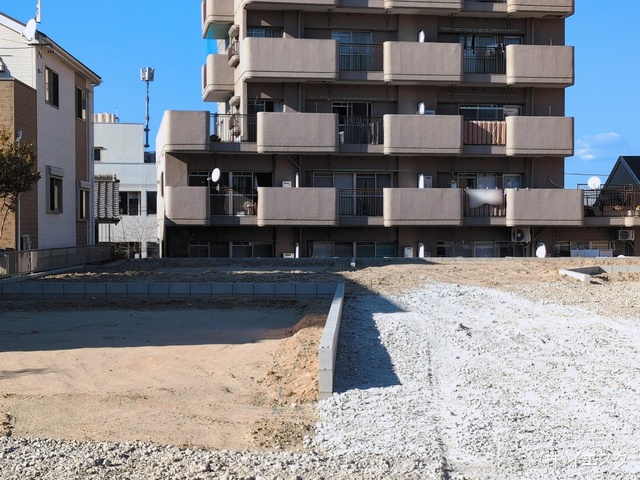 愛知県名古屋市名東区猪子石２丁目の新築戸建て更地・土地写真 2026年3月11日撮影