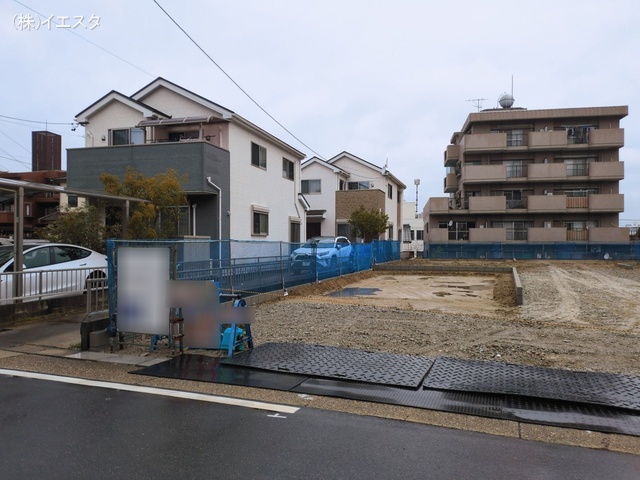 愛知県名古屋市名東区猪子石２丁目の新築戸建て更地・土地写真 2026年3月18日撮影