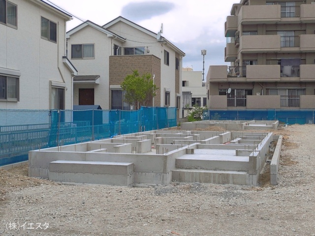 愛知県名古屋市名東区猪子石２丁目の新築戸建て基礎写真 2026年4月22日撮影