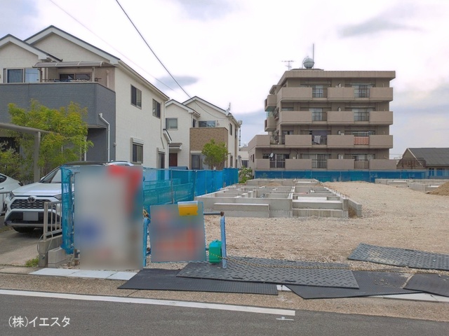 愛知県名古屋市名東区猪子石２丁目の新築戸建て基礎写真 2026年4月22日撮影