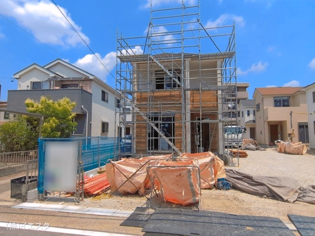 愛知県名古屋市名東区猪子石２丁目の新築戸建て外構写真 2026年6月11日撮影