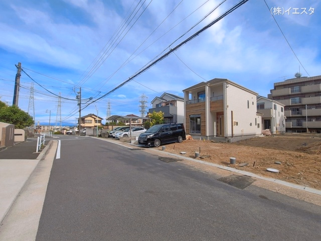愛知県名古屋市名東区猪子石２丁目の新築戸建て外構写真 2026年6月21日撮影