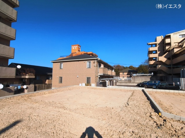 愛知県名古屋市名東区猪子石２丁目の新築戸建て更地・土地写真 2026年3月11日撮影