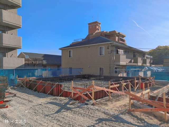 愛知県名古屋市名東区猪子石２丁目の新築戸建て基礎写真 2026年4月8日撮影