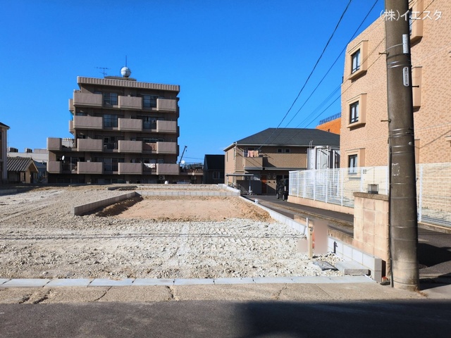 愛知県名古屋市名東区猪子石２丁目の新築戸建て更地・土地写真 2026年3月11日撮影