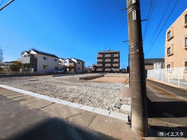 愛知県名古屋市名東区猪子石2丁目の新築戸建て更地・土地写真 2026年3月11日撮影