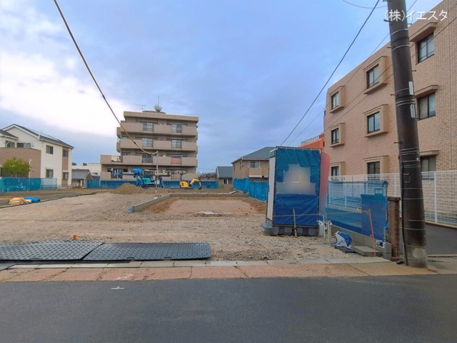 愛知県名古屋市名東区猪子石２丁目の新築戸建て更地・土地写真 2026年3月25日撮影