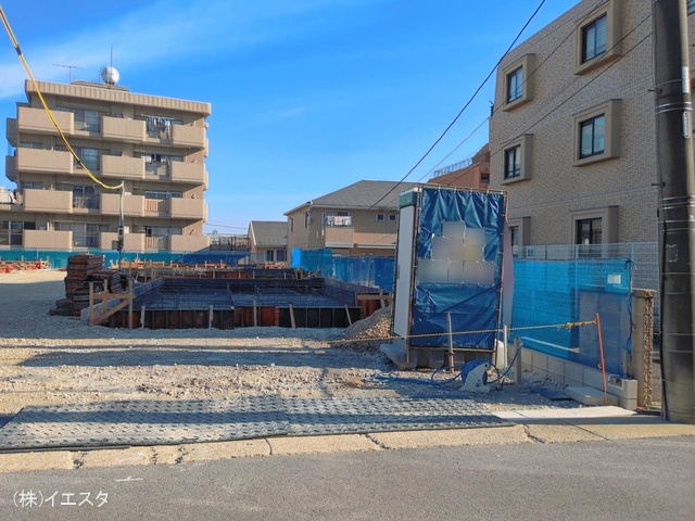 愛知県名古屋市名東区猪子石２丁目の新築戸建て基礎写真 2026年4月8日撮影